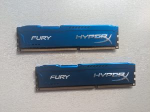 HyperX 16GB (2×8GB) DDR3 1866 MHz FURY (HX318C10F/8)